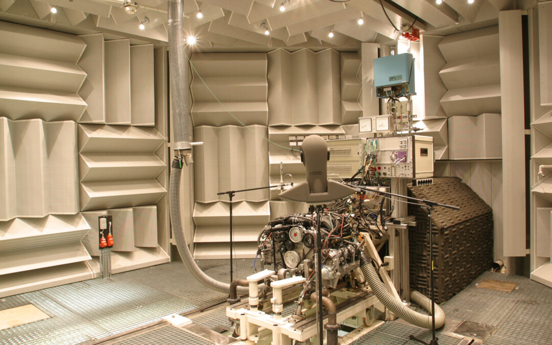 Prüfkammern für Motorengeräusche